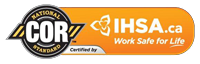 IHSA Certificate of Recognition - link to IHSA website